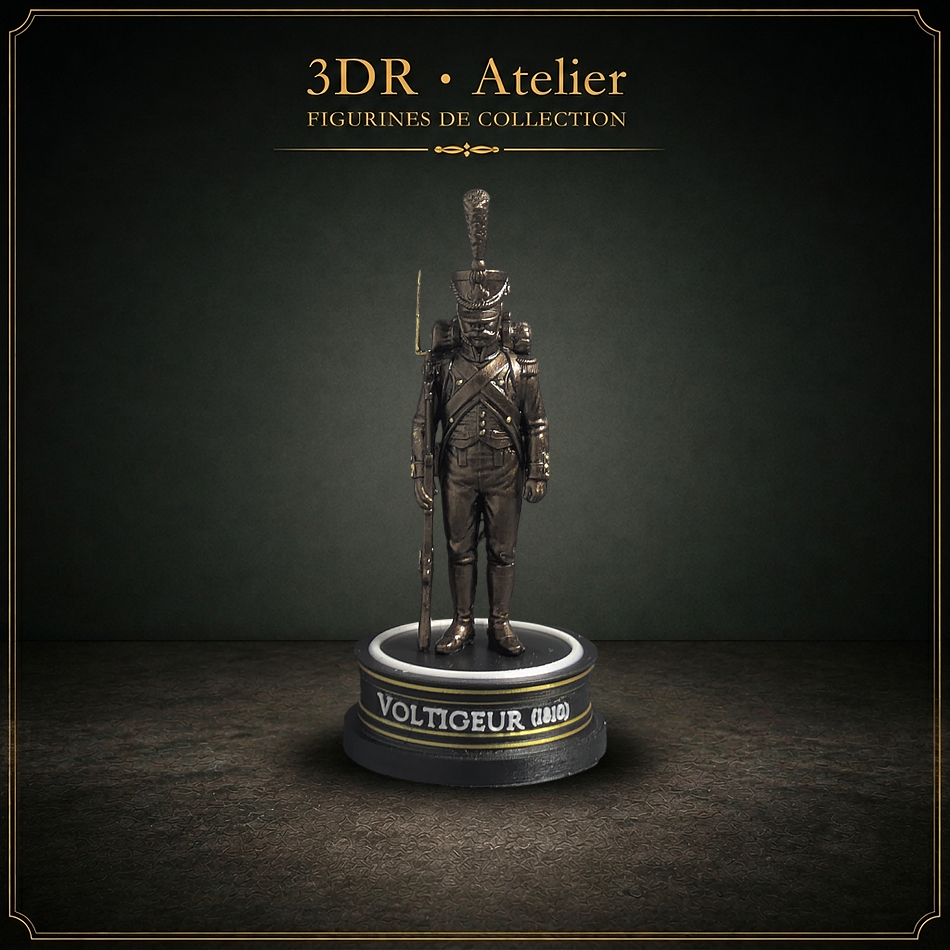 Voltigeur de l&rsquo;armée française – 1810